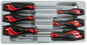 Teng Tools MD906N 6 Piece Flat Regular PH & PZ Type Screwdriver Set