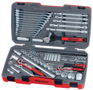 Teng Tools TM106 106 Piece 1/4" 3/8" & 1/2" Drive Socket Set