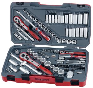 Teng Tools TM111 111 Piece 1/4" 3/8" & 1/2" Drive Socket Set